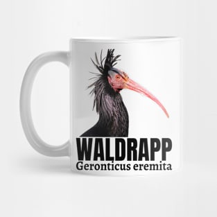 The northern bald ibis, hermit ibis WALDRAPP Mug